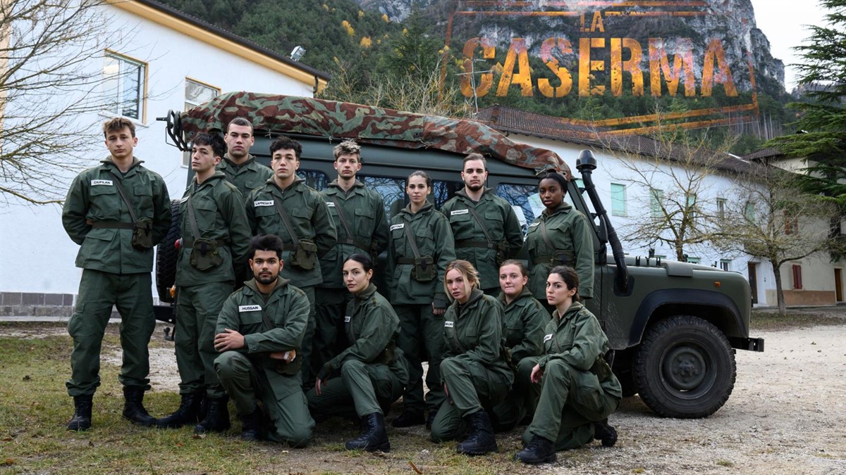 Rai2 puts to the test the GenZ with La Caserma. Debut: 2.268 viewers (9.9%)